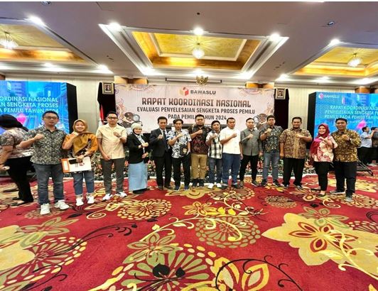 RAKORNAS EVALUASI PENYELESAIAN SENGKETA PEMILU TAHUN 2024
