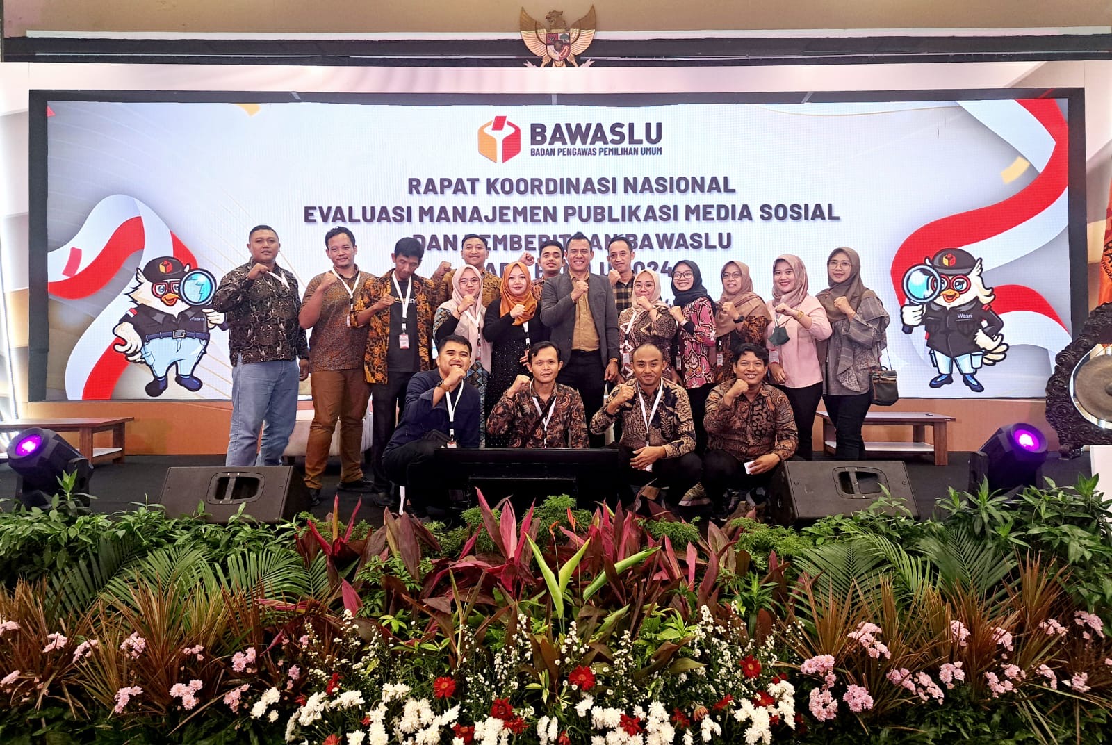 Rakornas Evaluasi Manajemen Publikasi Media Sosial Dan Pemberitaan Bawaslu Pada Pemilu 2024 