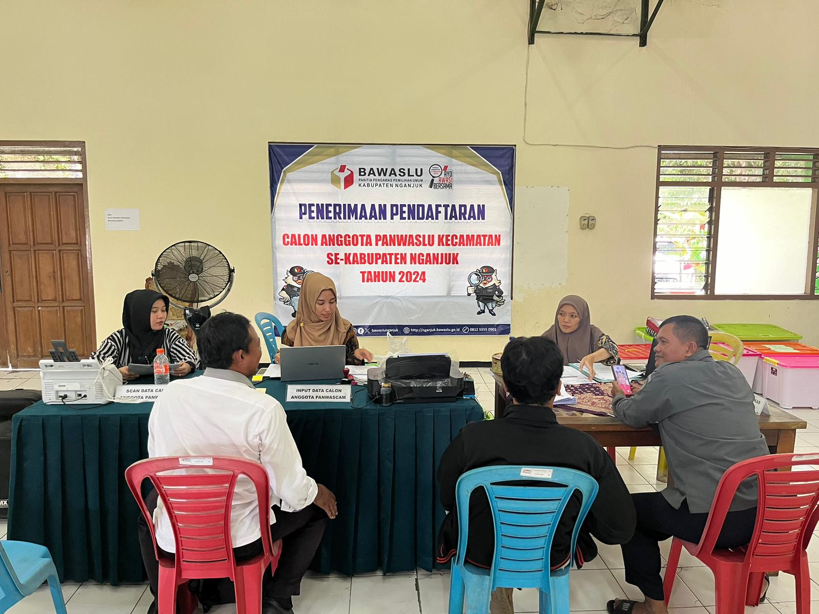 Pendaftaran Peserta baru hari kedua 