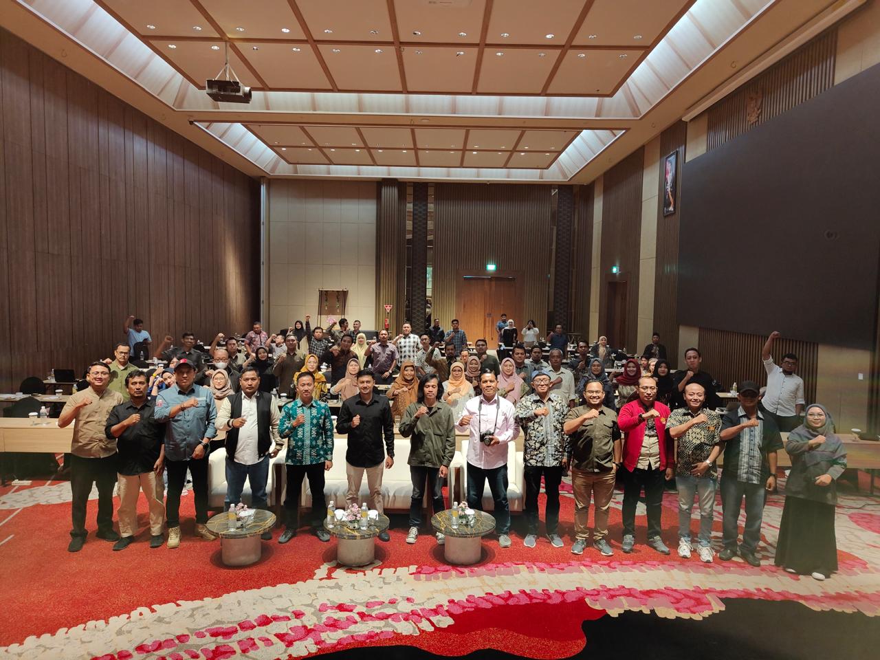 Foto bersama pada pelatihan Fotography dan Vidiography