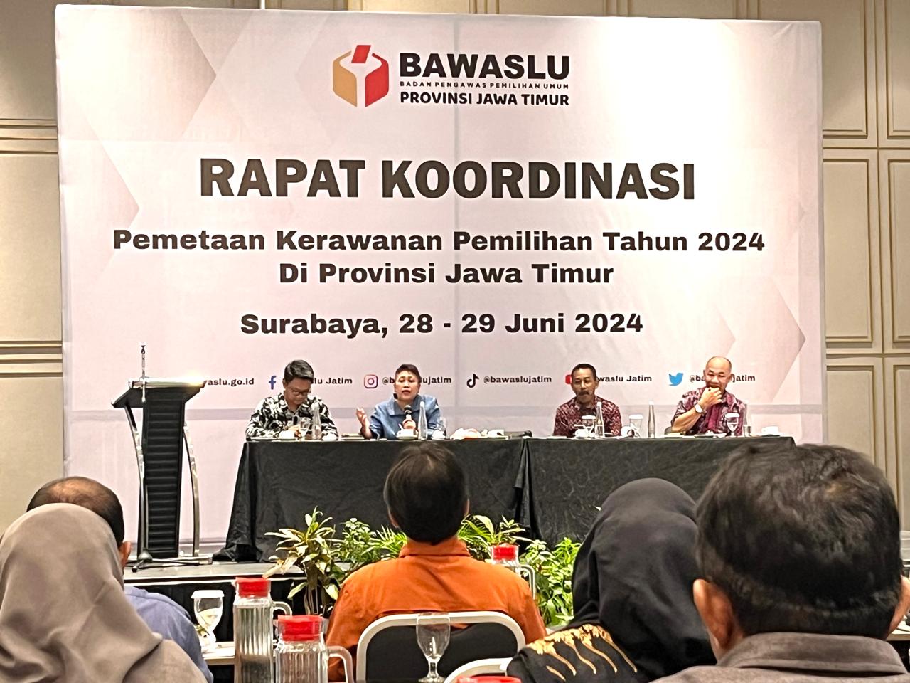 Rakor Pemetaan Kerawanan Pemilihan Tahun 2024