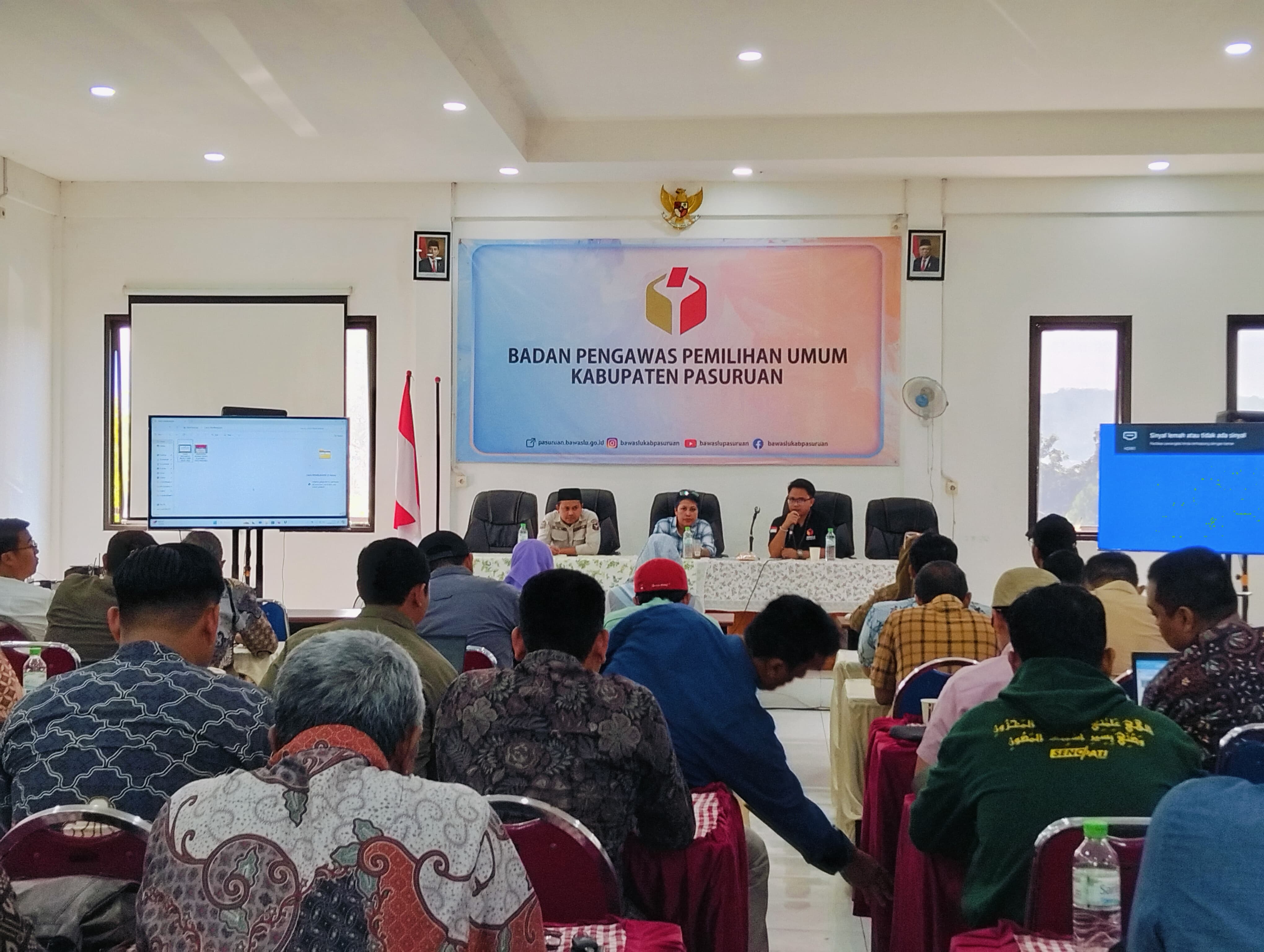 Pembukaan Rapat Koordinasi Laporan Hasil Pengawasan (LHP) Pengumuman DPS dan Persiapan Pengawasan Penyusunan DPSHP 