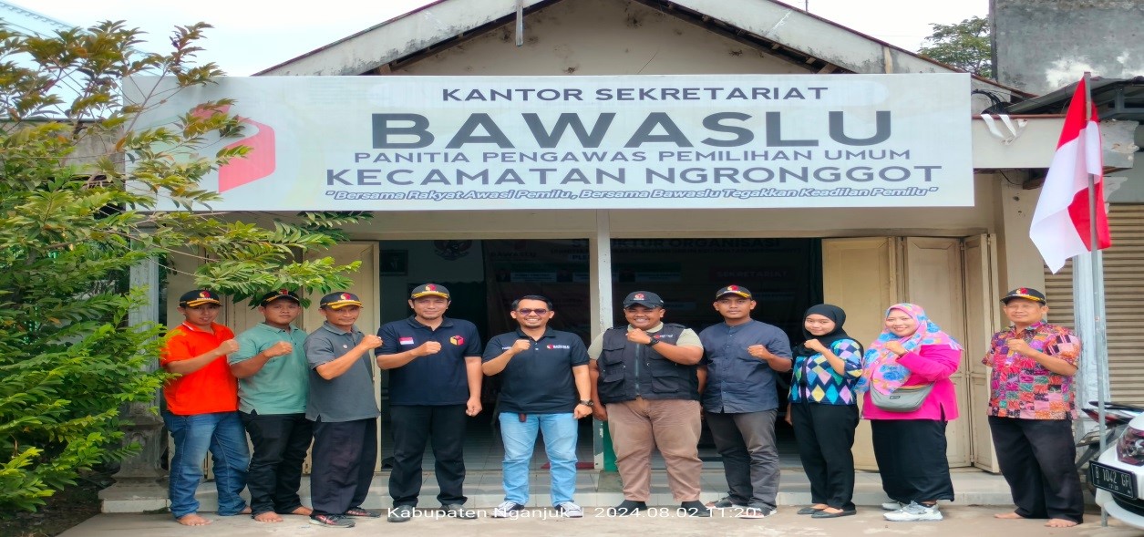 Kunjungan Bawaslu ke Kecamatan ngronggot