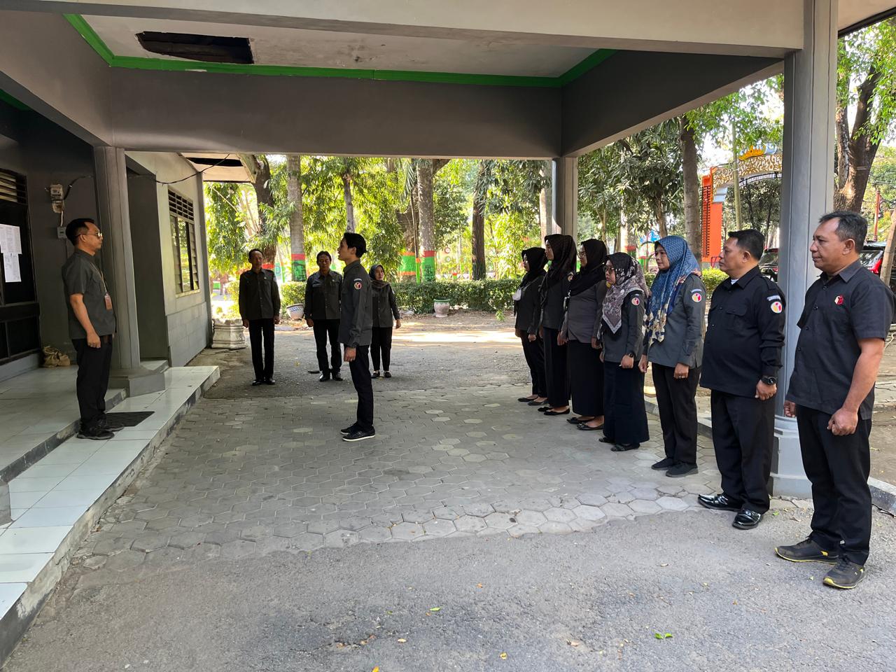 Apel Pagi rutin Bawaslu Kabupaten Nganjuk