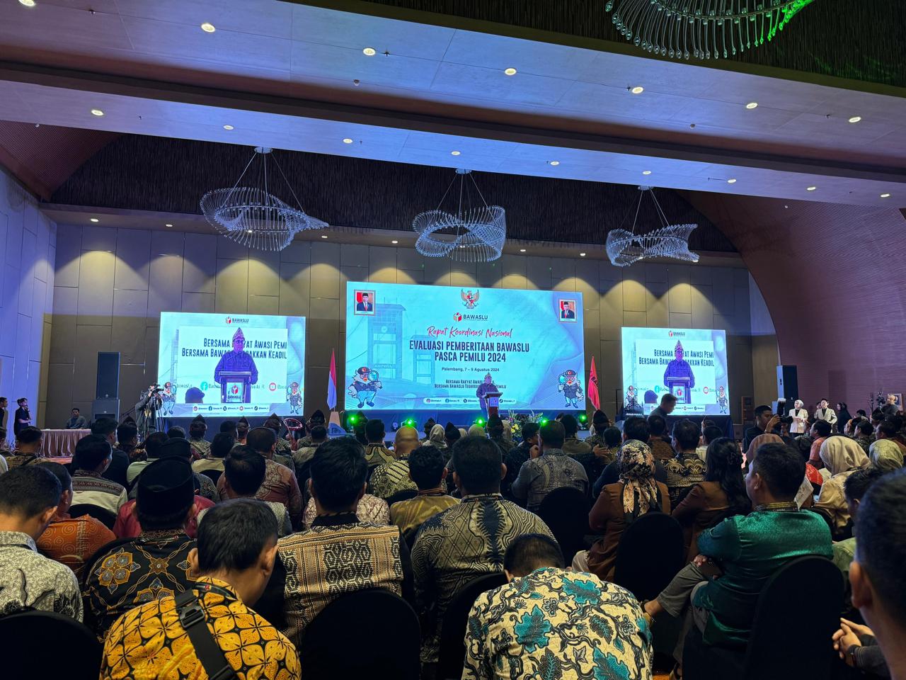 Sambutan Rahmad Bagja pada kegiatan  Rapat Koordinasi Nasional Evaluasi Pemberitaan Bawaslu Pascapemilu 2024 