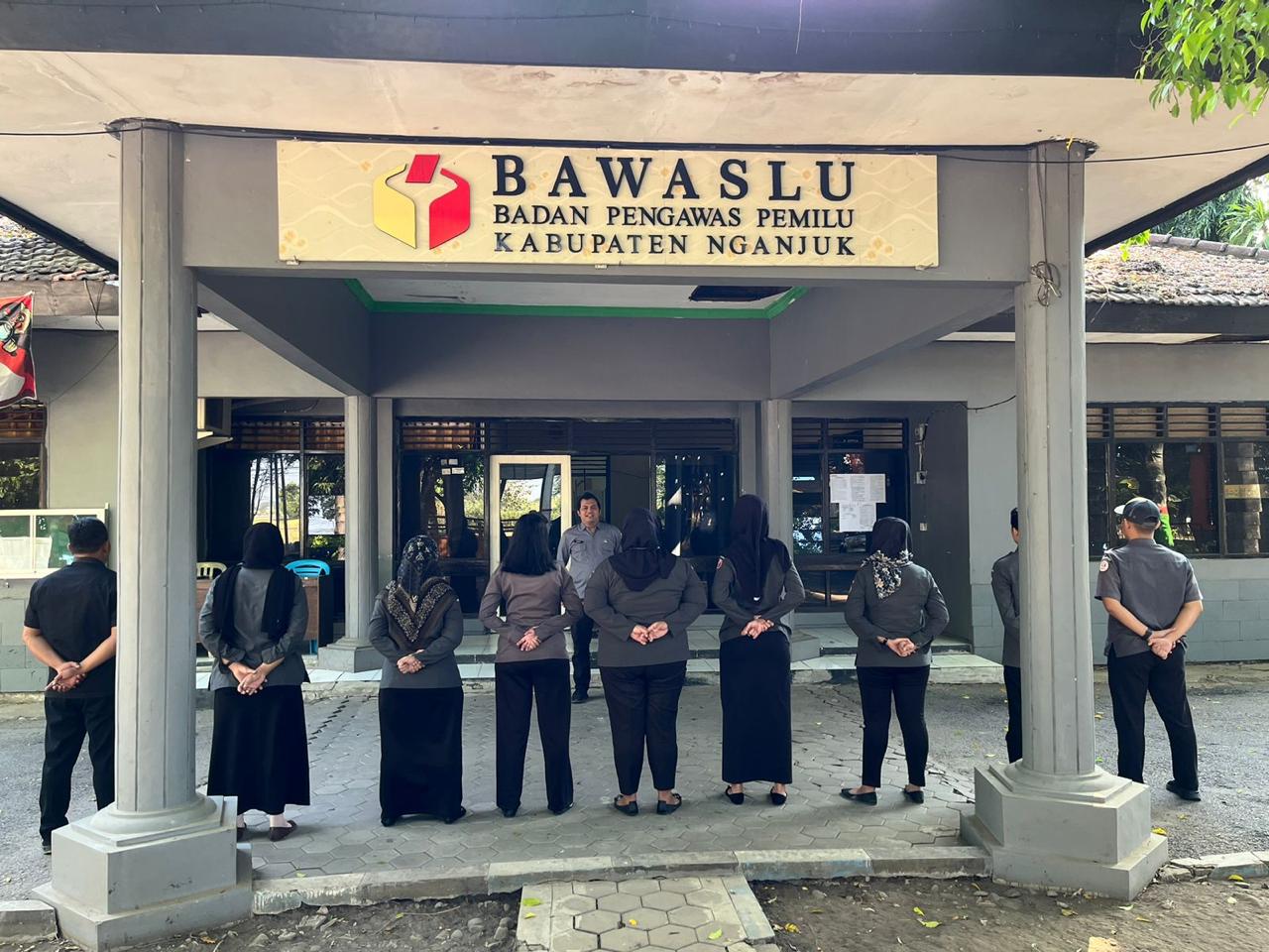 Apel Pagi Bawaslu Kabupaten Nganjuk