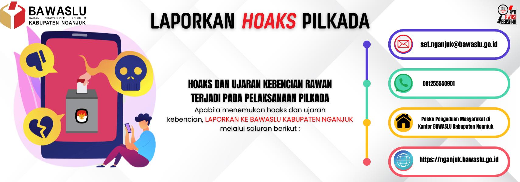 laporkan hoaks pilkada 