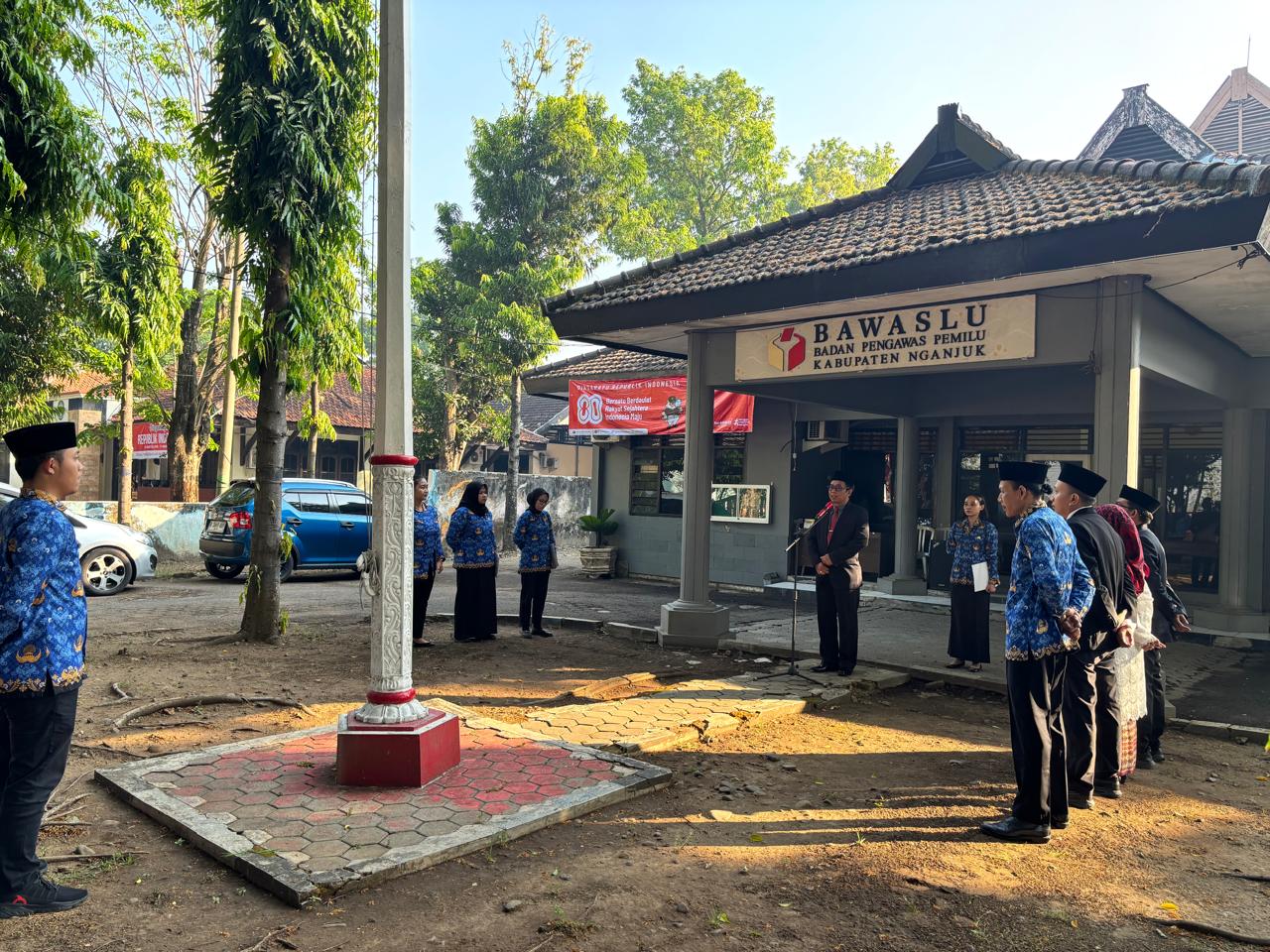 Upacara HUT RI ke 80 Tahun