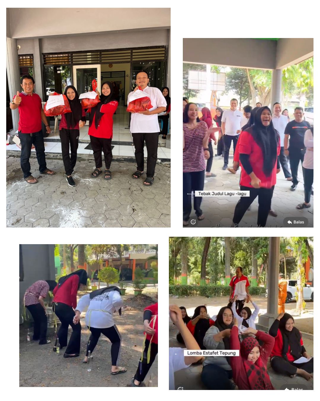 Lomba lomba di Bawaslu Nganjuk