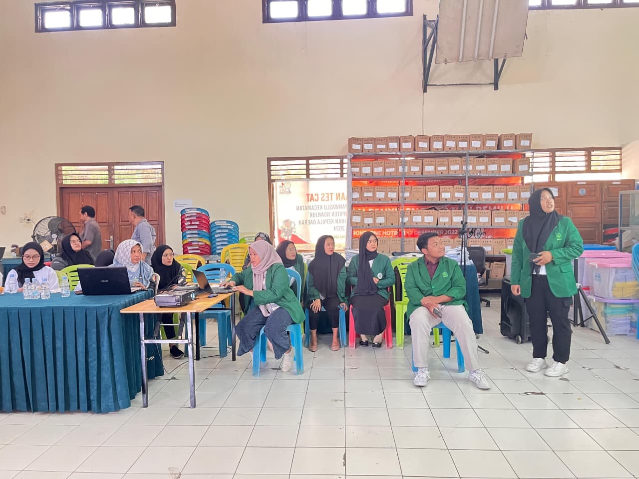 Diskusi Magang Mahasiswa UIN Syekch Wasil Kdr Gel II