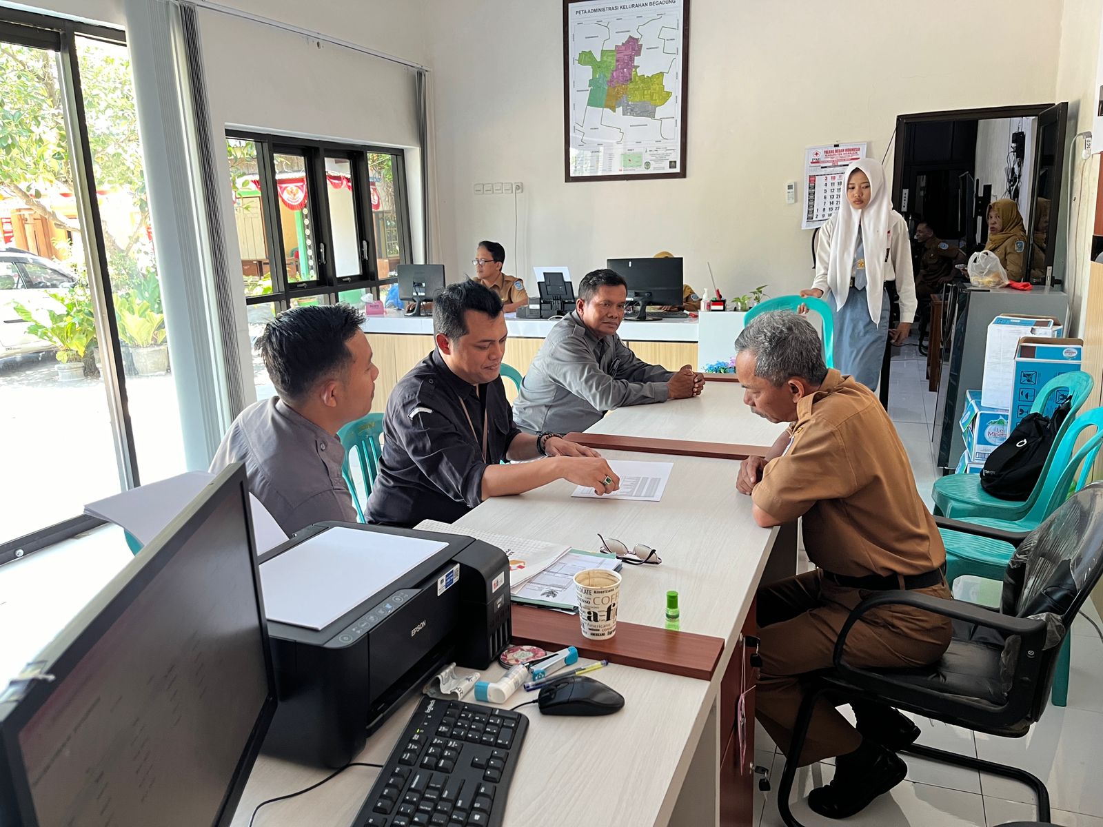 Uji Petik Kelurahan Begadung, Kecamatan Nganjuk