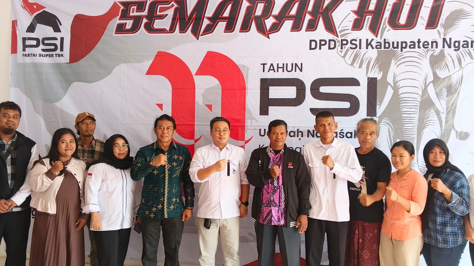 Bawaslu Nganjuk ke Partai PSI