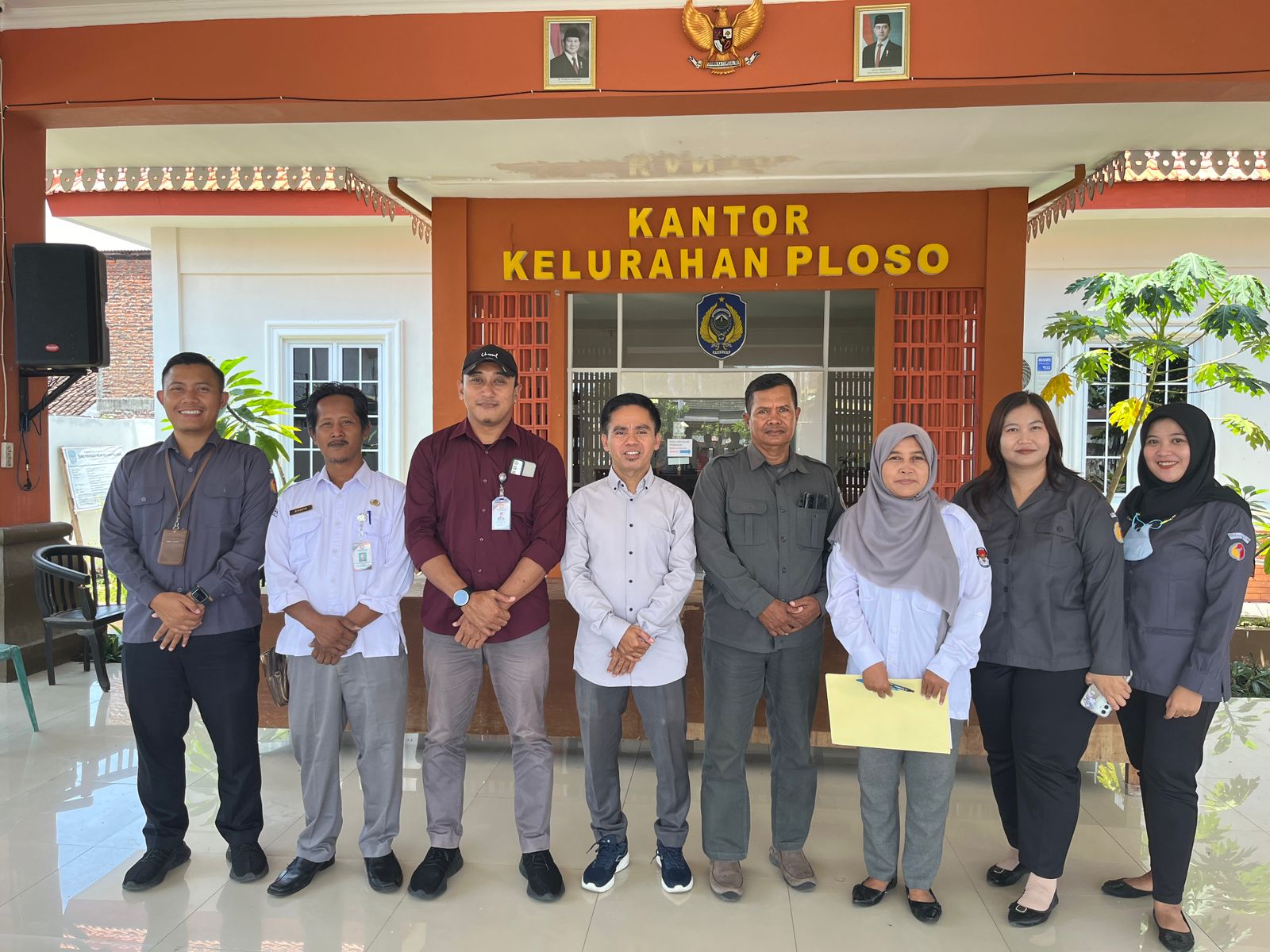 Bawaslu Kabupaten Nganjuk Pengawasan Melekat Coktas PDPB bersama KPU Nganjuk  di Kelurahan Ploso
