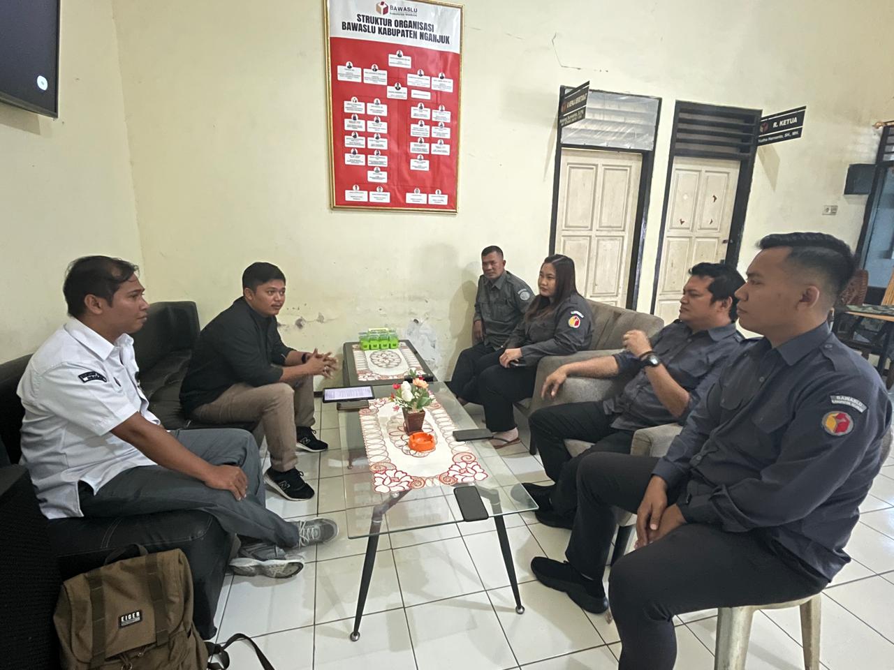 Kunjungan KPU Nganjuk