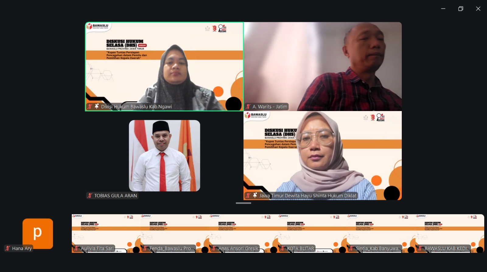 Warits dan Dewita sampaikan arahan