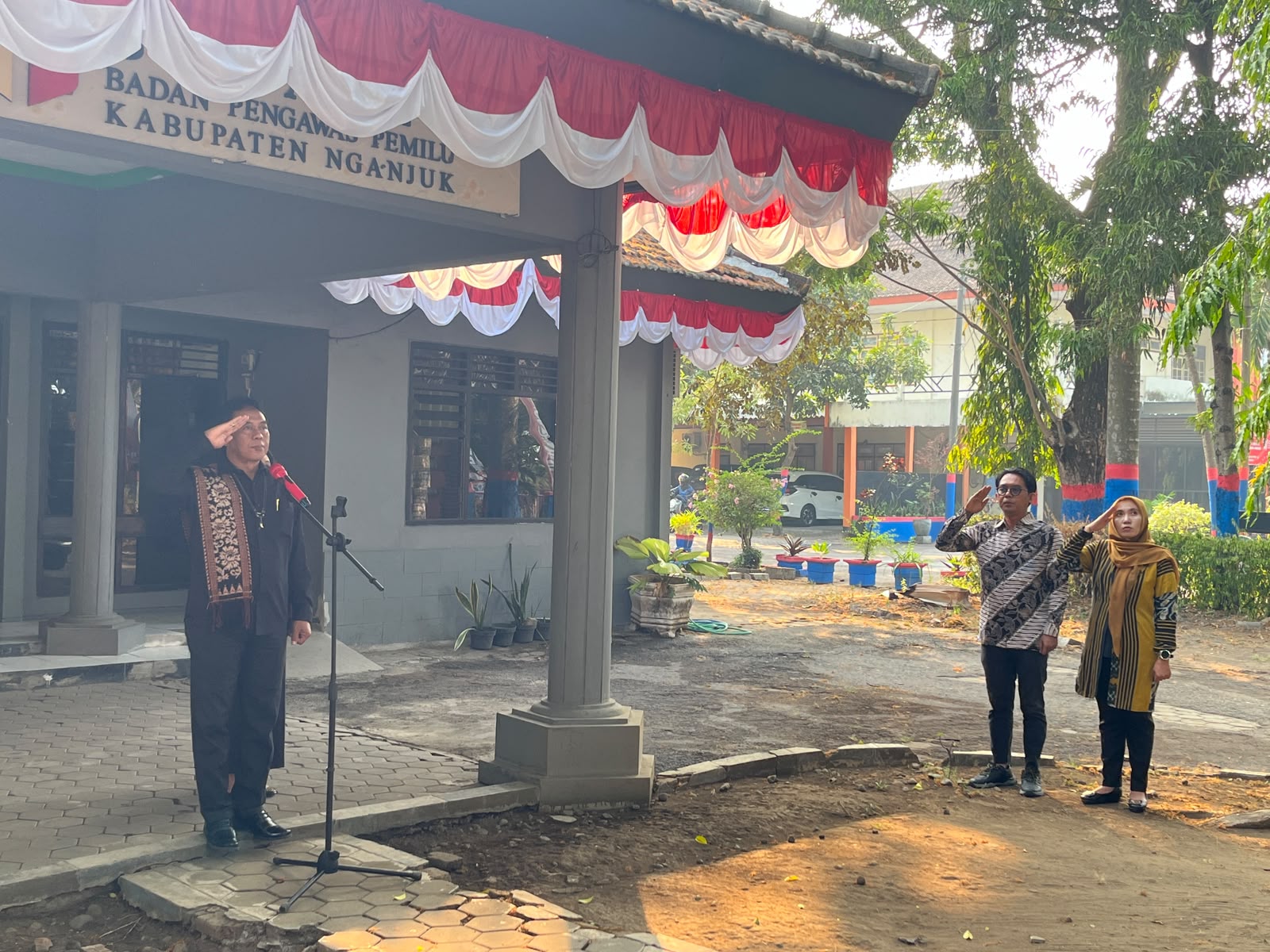 Yudha menjadi pembina upacara