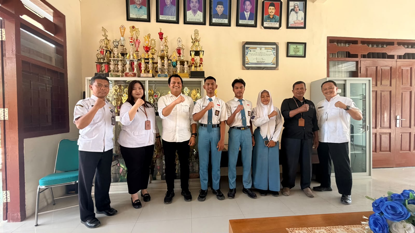Uji Petik di SMAN 1 Rejoso