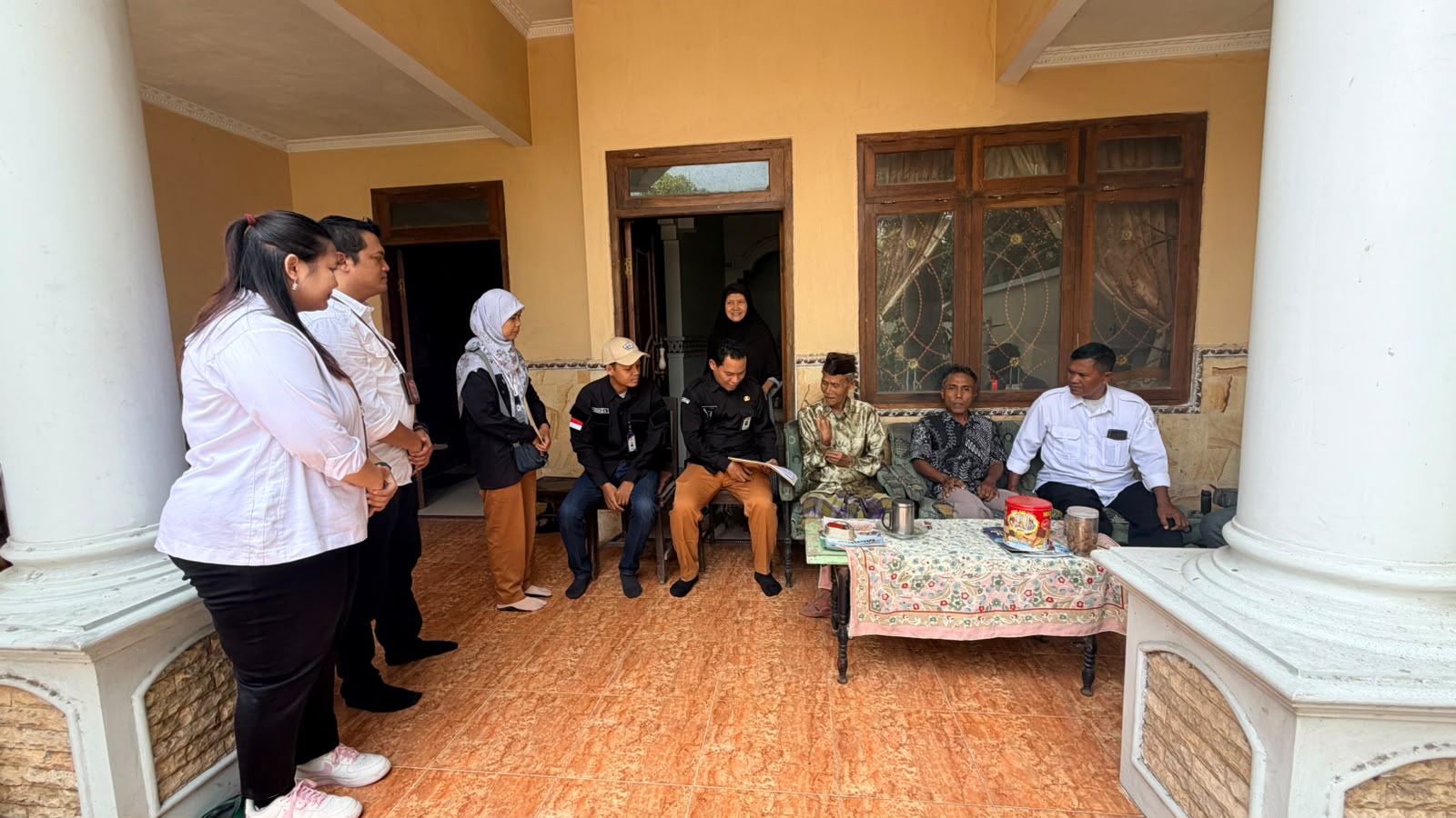 Pengawasan Coktas di Desa Sanggrahan, Prambon