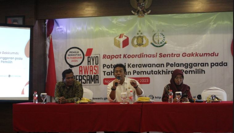 Rapat Koordinasi terkait  Potensi Kerawanan Pelanggaran