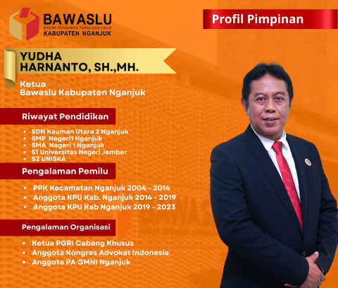 Ketua Bawaslu Kabupaten Nganjuk