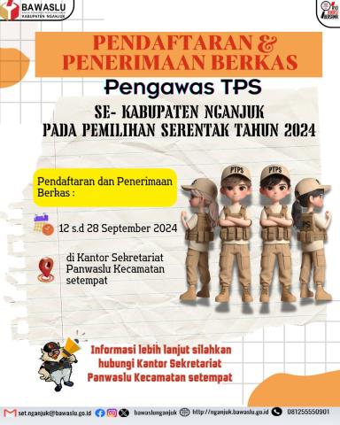 Pendafataran dan Penerimaan Berkas PTPS