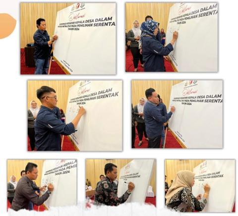 Penandatangaan Deklarasi 