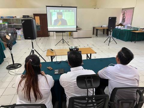 Zoom Rapat Pleno Terbuka PDPB TW II