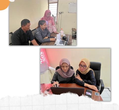 Bawaslu nganjuk ikuti zoom cangkrukan demokrasi seri 6