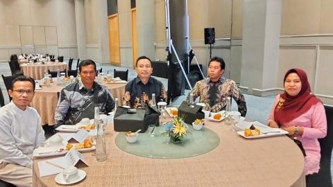 BAwaslu nganjuk hadiri Kick off Penguatan kelembagaan