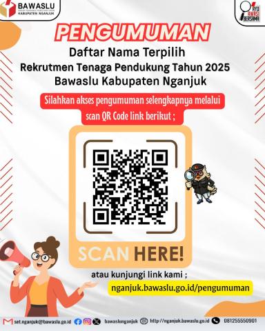 pengumuman Tenaga Pendukung TA 2025