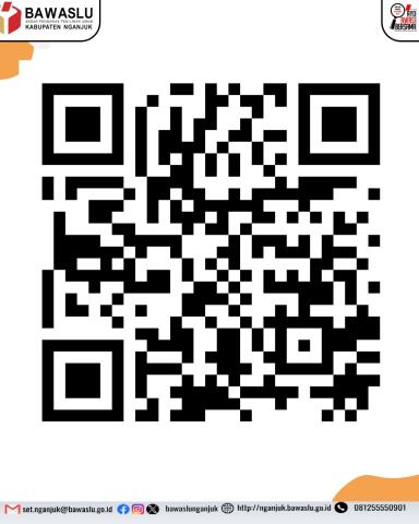 Barcode Perpustakaan Digital Bawaslu Nganjuk