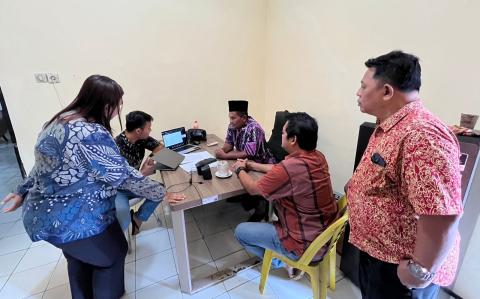 Divisi pencegahan ikuti zoom