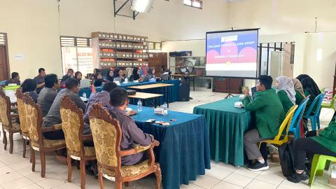 staf jajaran sekretariat ikuti kegiatan sharing knowledge kearsipan
