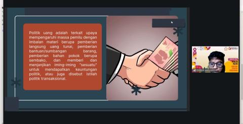 presentasi anak magang UIN Syekh Wasil Kediri
