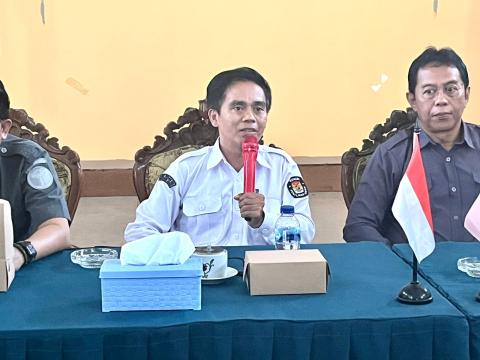 Nanang berikan sambutan