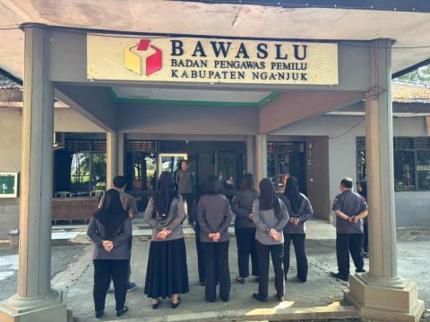 Peserta Apel Senin