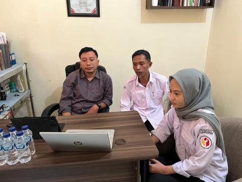 Bawaslu Nganjuk ikuti zoom Reboan Sharing Session Vol. 2 