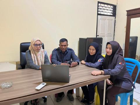 Bawaslu Nganjuk Ikuti Cangkrukan Demokrasi 