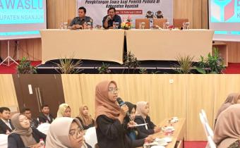 Bawaslu laksanakan Sosialisasi Partisipatif dengan Organisasi Masyarakat Berbasis Kepemudaan dalam Sosialisasi Partisipatif