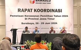 Rakor Pemetaan Kerawanan Pemilihan Tahun 2024