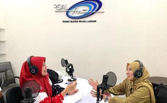 Talk Show Bawaslu dan RSal FM di Dinas Kominfo 