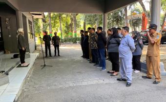 Apel pagi Bawaslu Launching Rumah Data