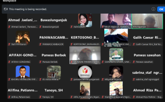 Zoom Meeting Persiapan Pengawasan Penyusunan DPSHP
