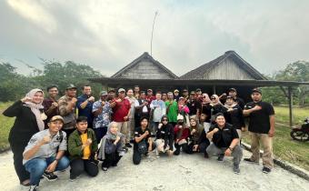 Bawaslu Provinsi, Bawaslu Kabupaten Nganjuk didampingi Panwascam Jatikalen, PKD, PPK, PPS, DAN  PPDB di Dukuh TegalAbe Desa Pule Kecamatan Jatikalen