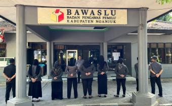 Apel Pagi Bawaslu Kabupaten Nganjuk