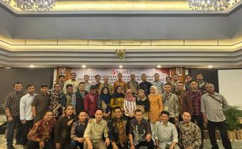 Bawaslu nganjuk hadiri Fasilitasi dan Pembinaan Pencegahan Pelanggaran dan Sengketa Proses