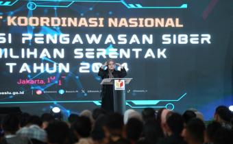 Sambutan Loly  , Lolly Suhenty, Koordinator Divisi Pencegahan, Partisipasi Masyarakat, dan Humas Bawaslu RI