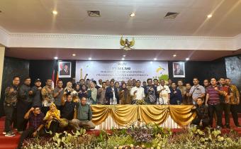 Dokumentasi bersama Evaluasi Pengawasan Siber 