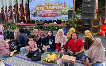 Tasyukuran 1088 Tumpeng HUT Nganjuk