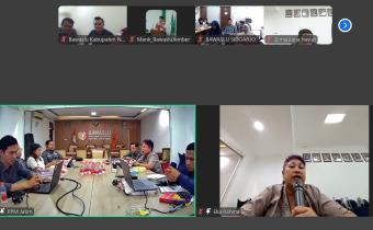 Zoom Meeting Rakor Persiapan PDPB